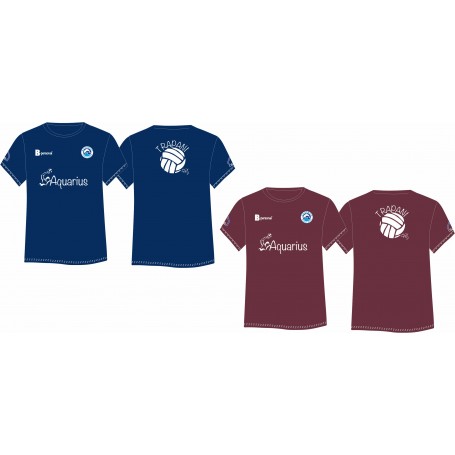 T-shirt Cotone Uomo AQUARIUS PALLANUOTO