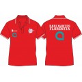 POLO R.N. FLORENTIA_ROSSA RIB BIANCHI