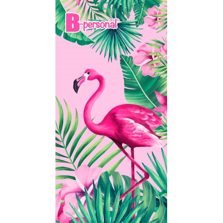 TELO MICROFIBRA 80X160 FENICOTTERO