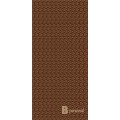TELO MICROFIBRA 80X160 MONOGRAM MARRONE
