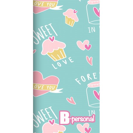 TELO MICROFIBRA 80X160 SWEET LOVE