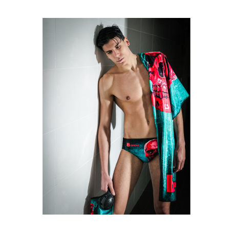 COSTUME SLIP TESCHIO ROSSO