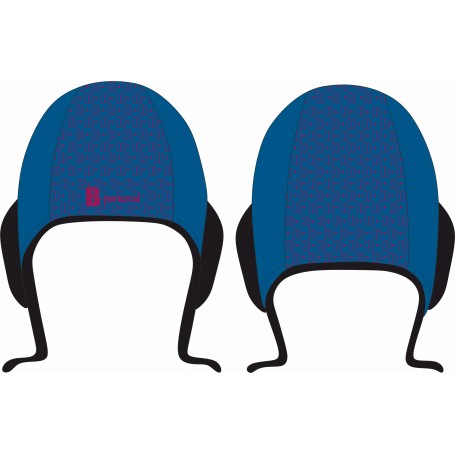 Calottina Pallanuoto MONOGRAM INDACO