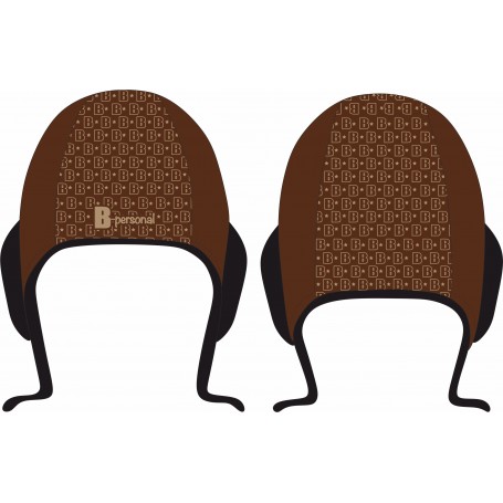 Calottina Pallanuoto MONOGRAM MARRONE