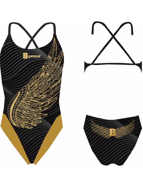 Costume Donna GOLD WINGS