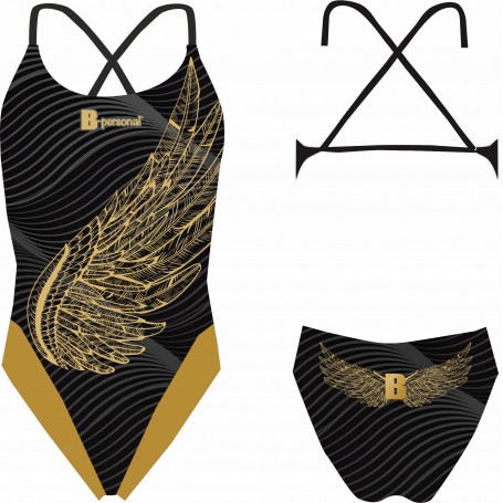 Costume Donna GOLD WINGS