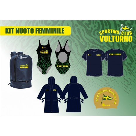 Kit NUOTO DONNA VOLTURNO