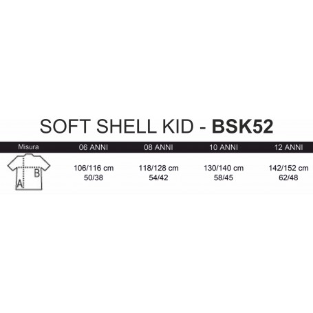 SOFT SHELL NERO JESINA PALLANUOTO