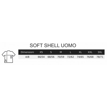 SOFT SHELL UOMO PALLANUOTO BOLZANO