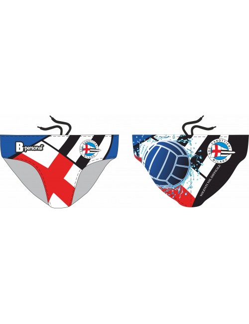 COSTUME SLIP PALLANUOTO CANOTTIERI MILANO