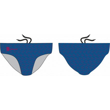 Costume Slip  MONOGRAM INDACO