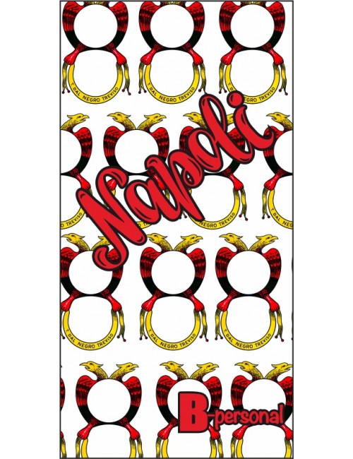 Telo Microfibra NAPOLI ASSO BIANCO