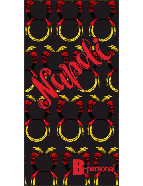 Telo Microfibra NAPOLI ASSO NERO