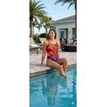 Costume Donna Syncro FIRE FEATHERS