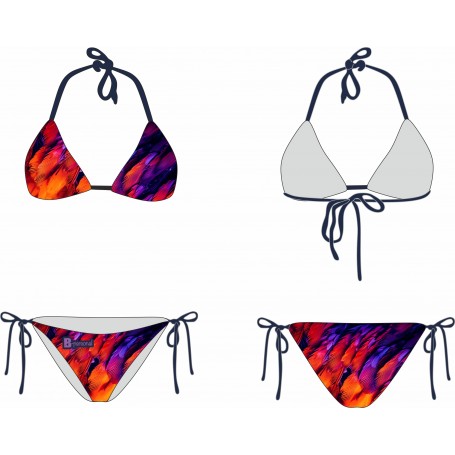 Costume Bikini Donna FIRE FEATHERS