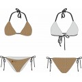 Costume Bikini Donna MONOGRAM BEIGE