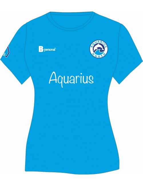 T-shirt Cotone DONNA AQUARIUS NUOTO