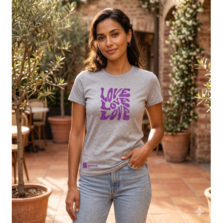 T-SHIRT DONNA LOVE