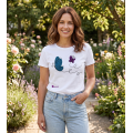 T-SHIRT DONNA FARFALLE