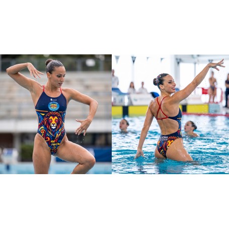 COSTUME SINCRO RARI NANTES ROMA VIS NOVA