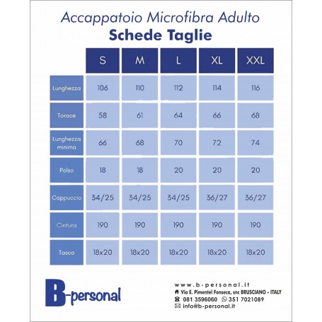 ACCAPPATOIO MICROFIBRA VIGOR PERCONTI