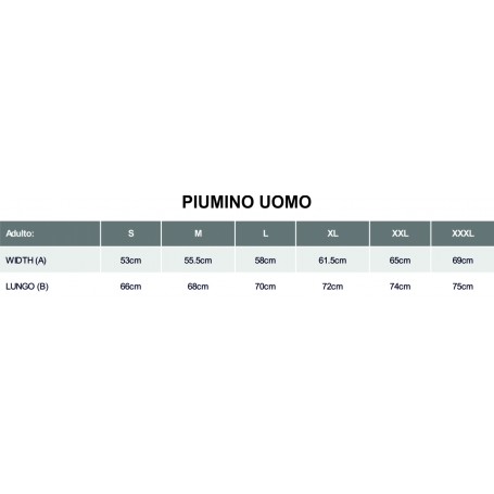 PIUMINO UOMO S.S. LAZIO NUOTO