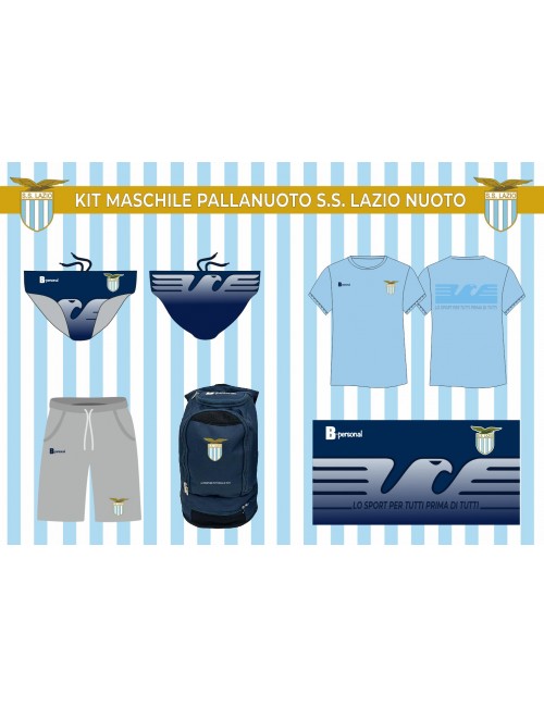 KIT MASCHILE PALLANUOTO S.S. LAZIO NUOTO