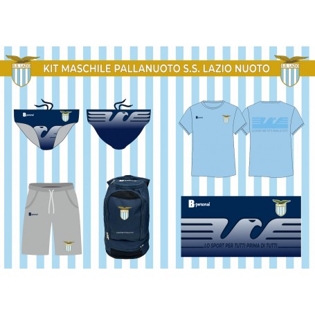 KIT MASCHILE PALLANUOTO S.S. LAZIO NUOTO