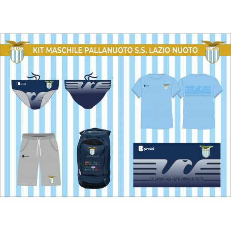 KIT MASCHILE PALLANUOTO S.S. LAZIO NUOTO