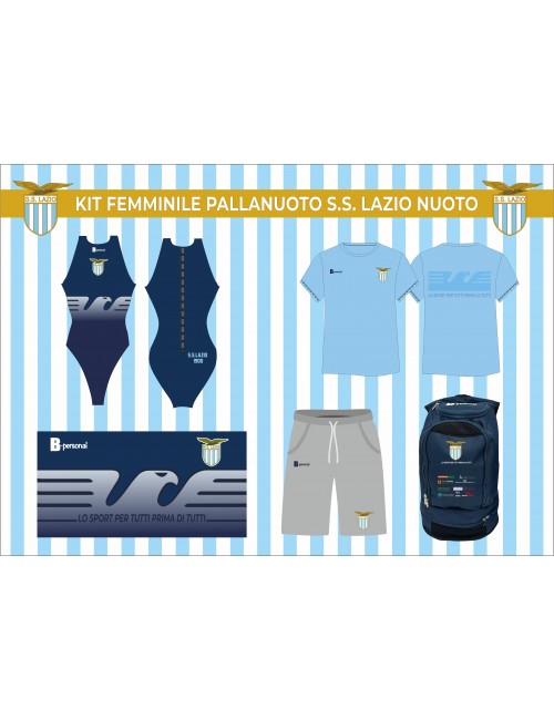 KIT FEMMINILE PALLANUOTO S.S. LAZIO NUOTO