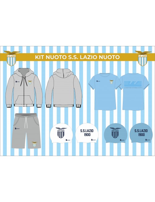 KIT NUOTO S.S. LAZIO NUOTO